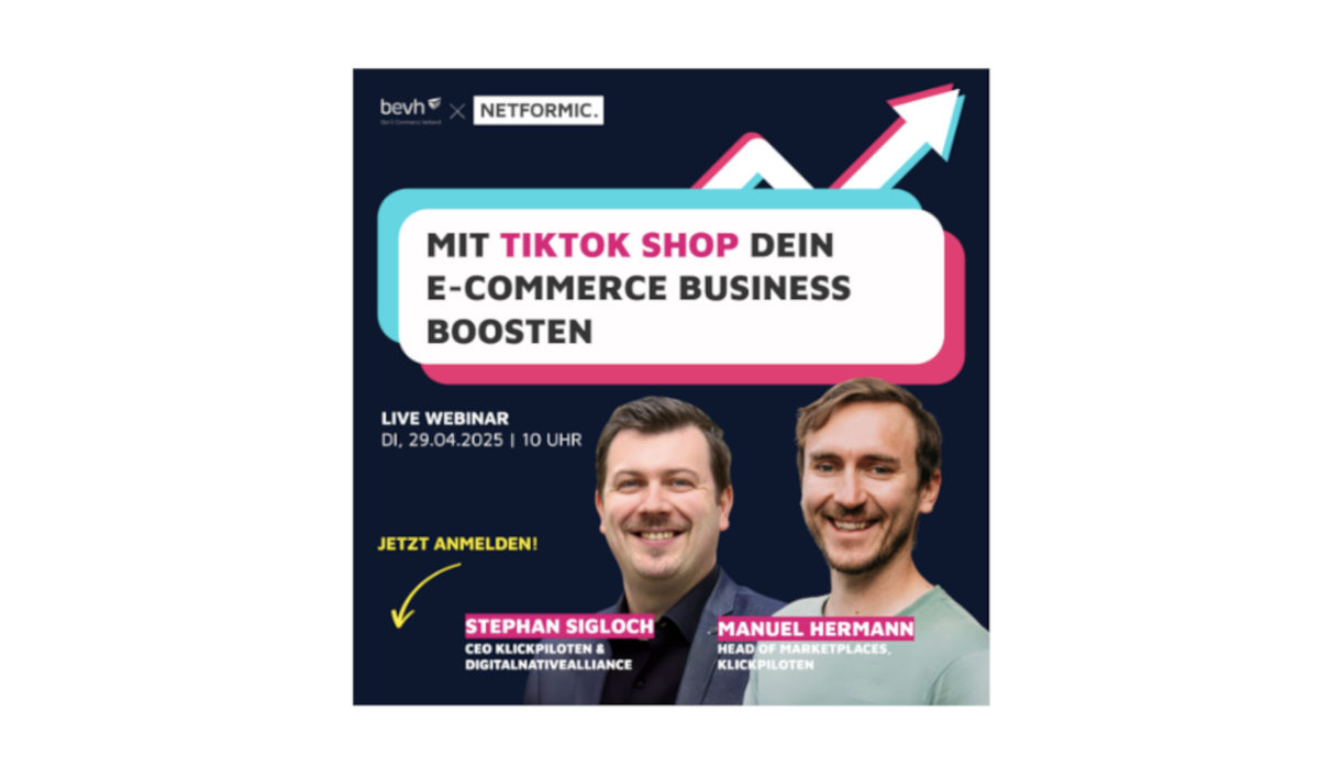 Headerbild "Mit TikTok Shop neue Umsatzpotenziale im E-Commerce erschließen"