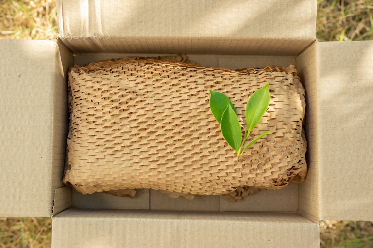 Nachhaltige Versandverpackung