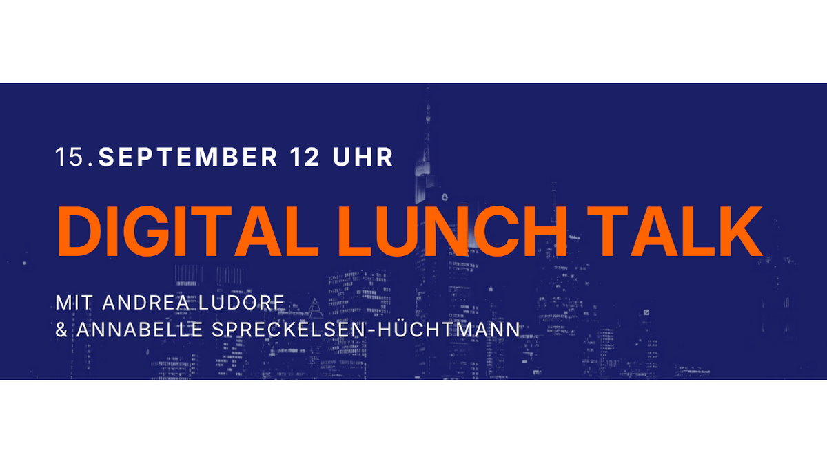Headerbild Mediacampus Frankfurt: Digital Lunch Talk 