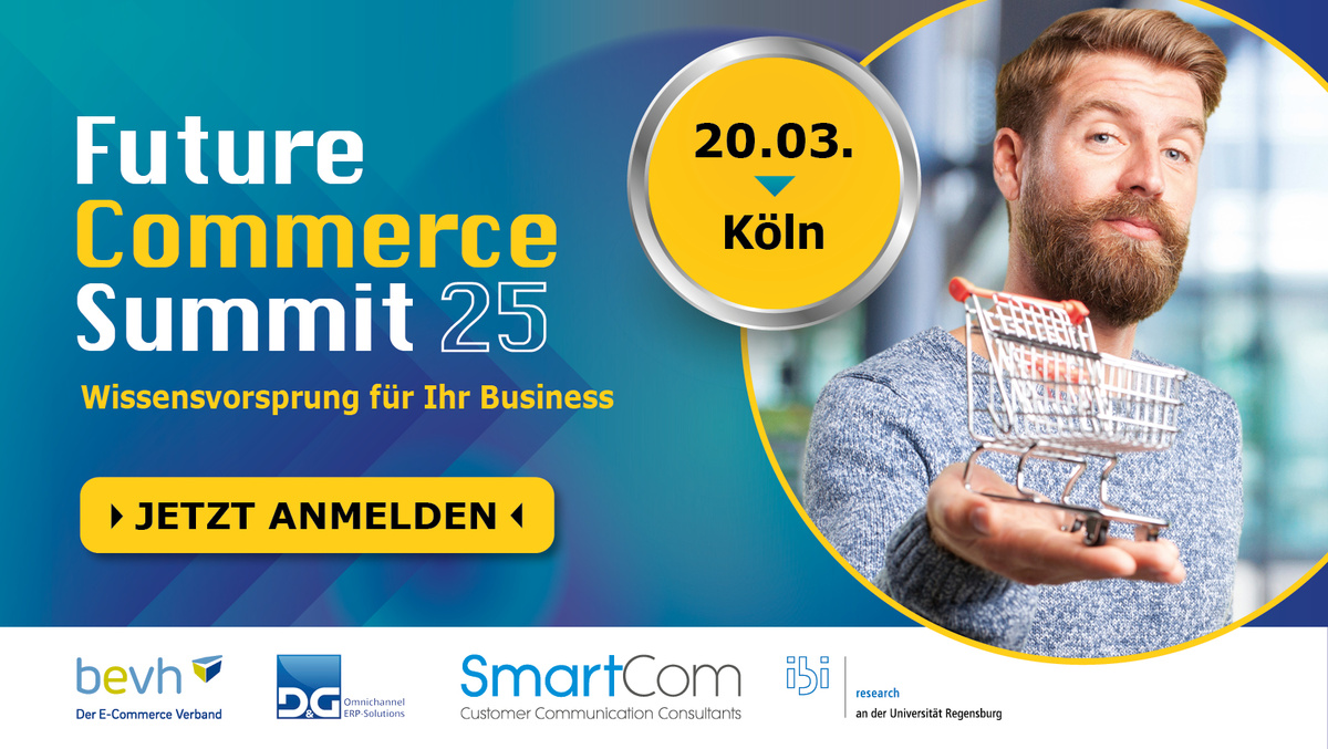 Headerbild Future Commerce Summit 25 (Köln)