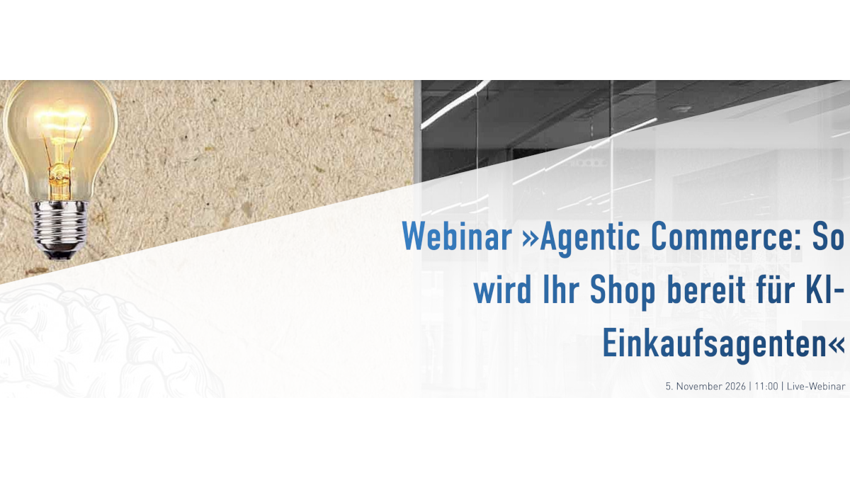 Headerbild dotSource: "Agentic Commerce: So wird Ihr Shop bereit für KI-Einkaufsagenten"