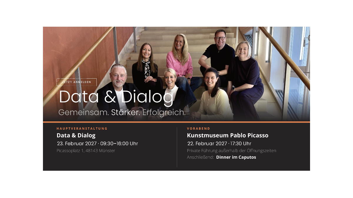 Headerbild CUSTOMY: Data & Dialog