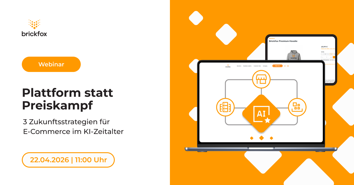 Headerbild brickfox: "Plattform statt Preiskampf"