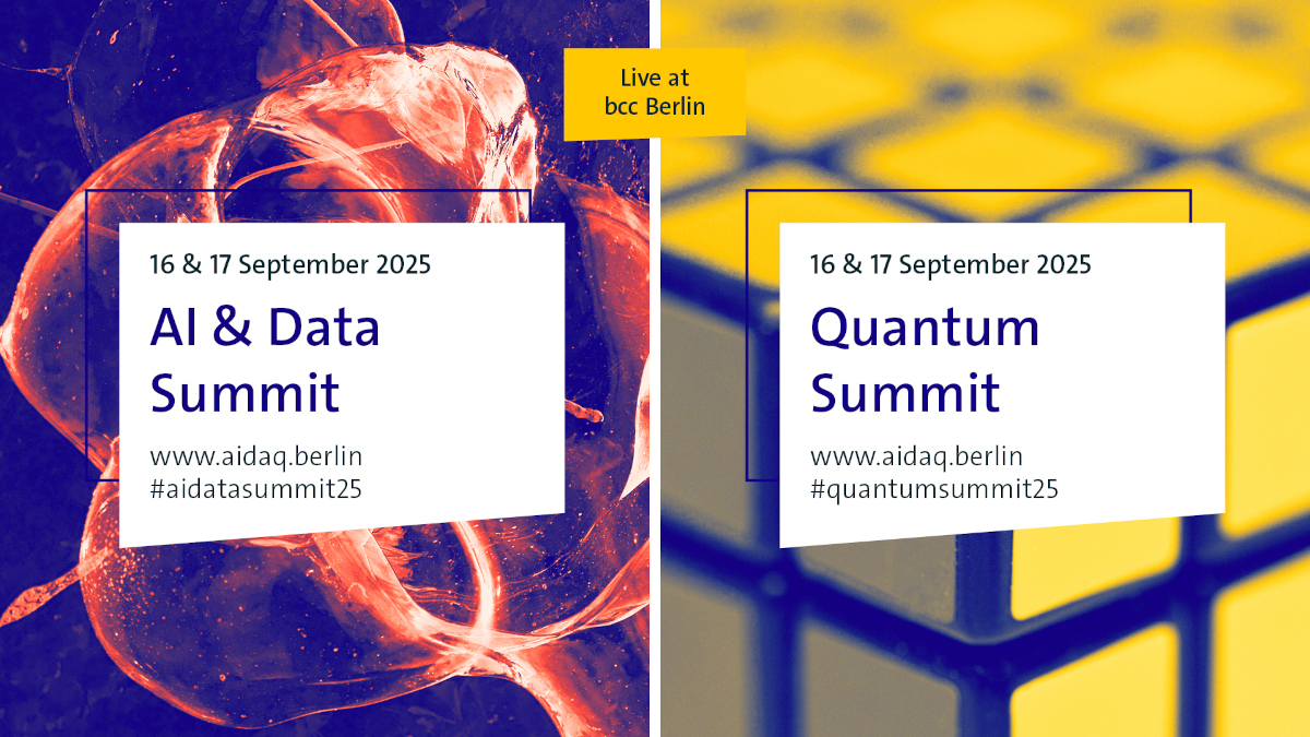 Headerbild Bitkom: AI & Data Summit und Quantum Summit 2025