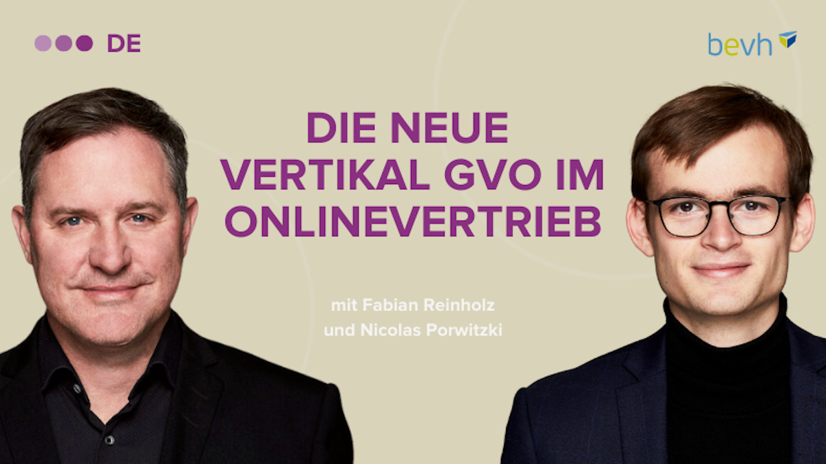 Headerbild Die neue Vertikal GVO und ihr Einfluss auf den Onlinevertrieb