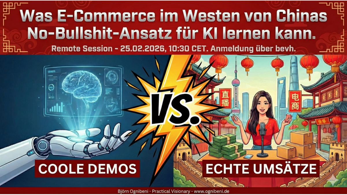 Headerbild Next Gen AI im E-Commerce: Strategie & Organisation