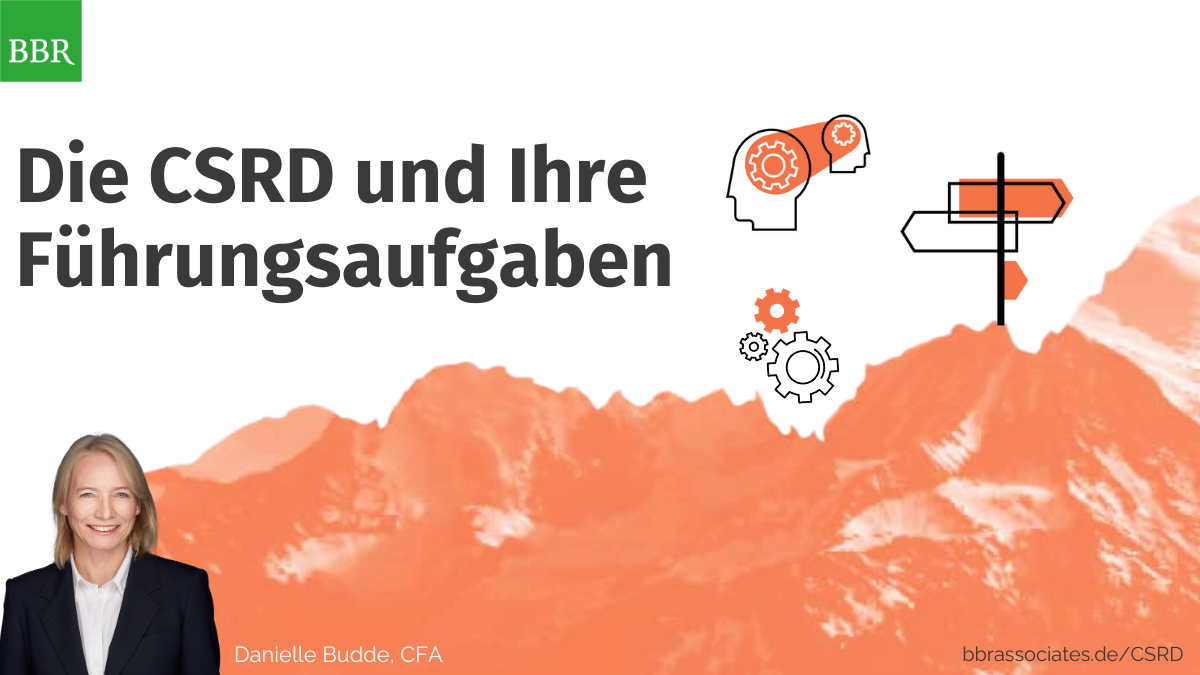 Headerbild BBR: "Die CSR(D) und Ihre Führungsaufgaben"