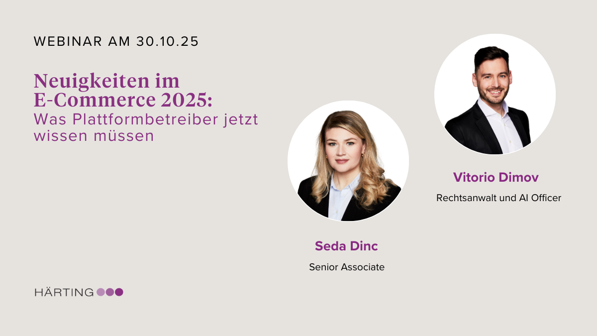 Headerbild HÄRTING: Neuigkeiten im E-Commerce 2025