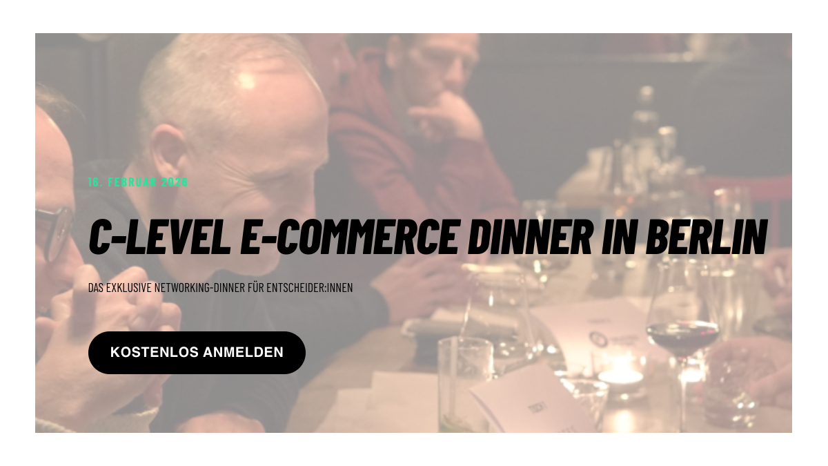 Headerbild minubo: E-Commerce C-Level Dinner in Berlin