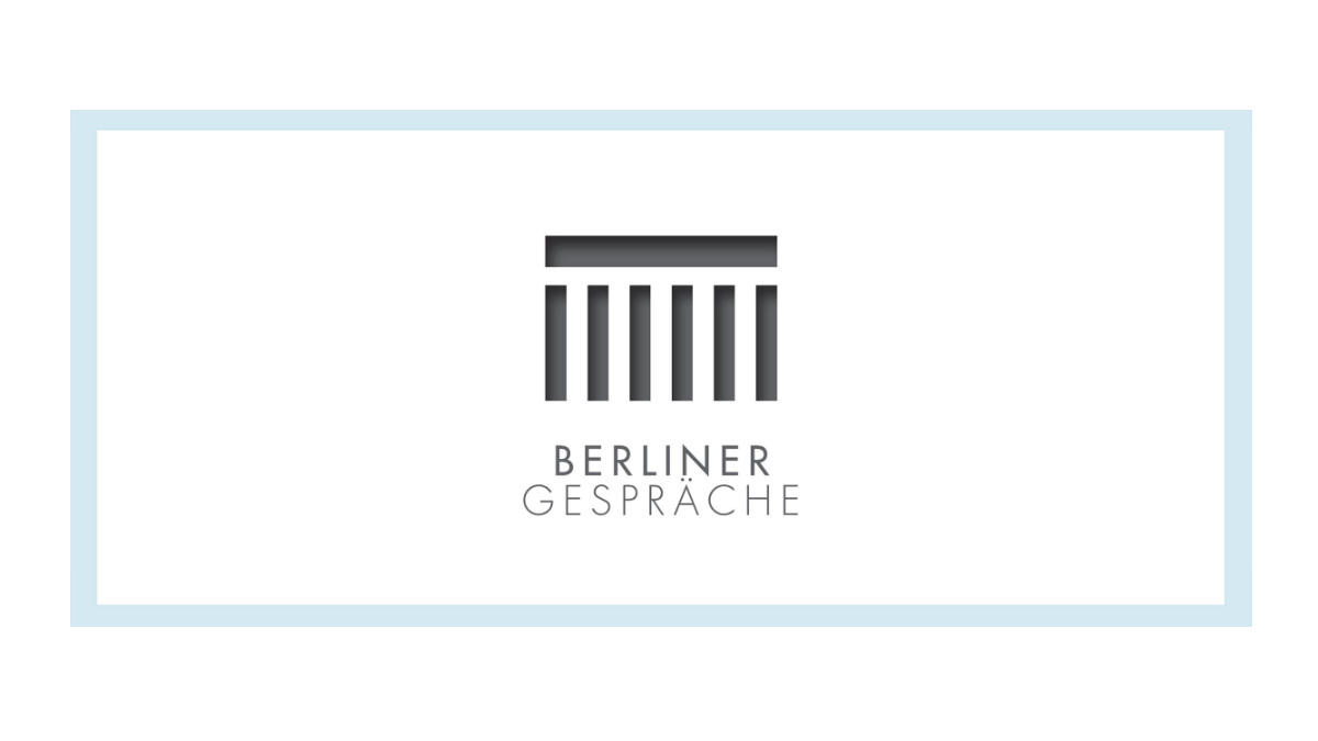 Headerbild "Berliner Gespräche 2026"