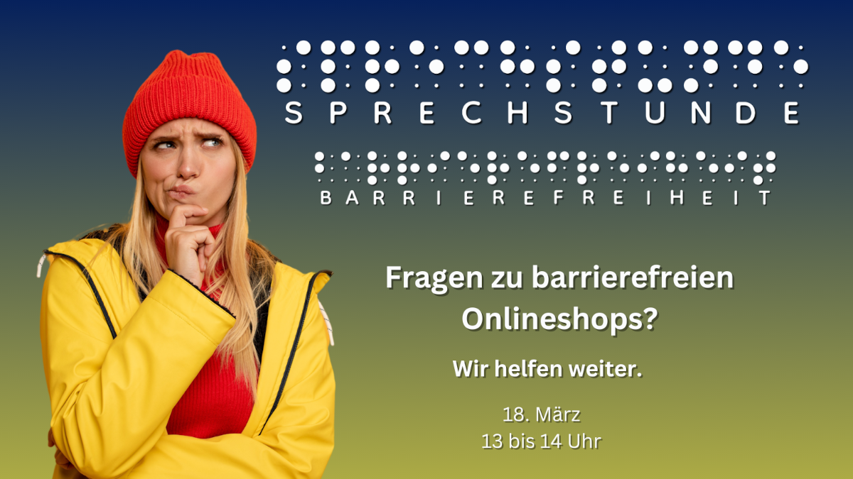 Headerbild bevh-Sprechstunde Barrierefreie Onlineshops