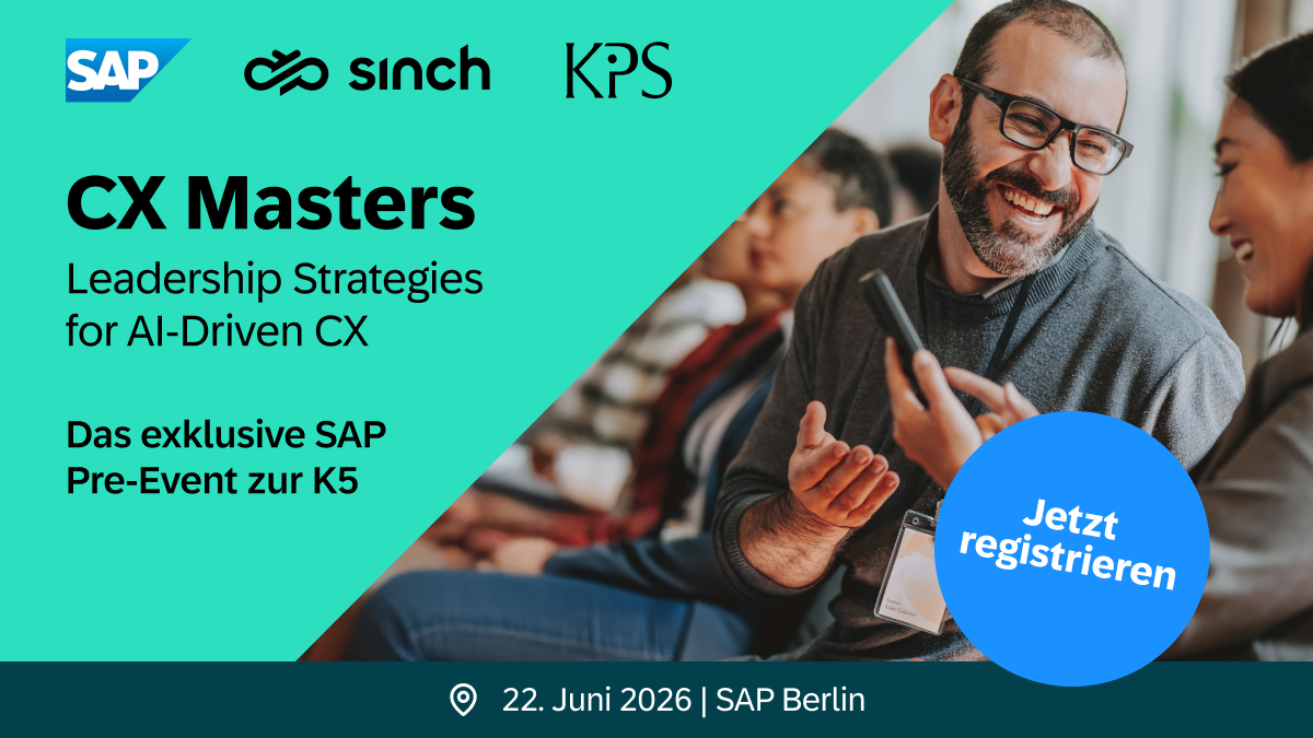 Headerbild CX Masters – Leadership Strategies for AI-Driven Customer Experience