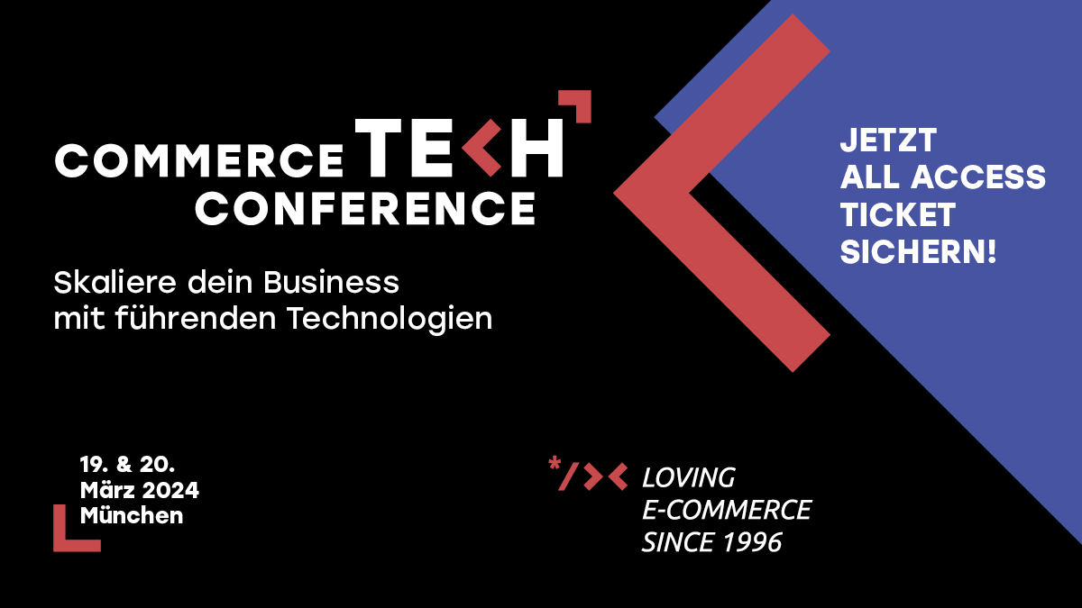 Headerbild CommerceTECH Conference