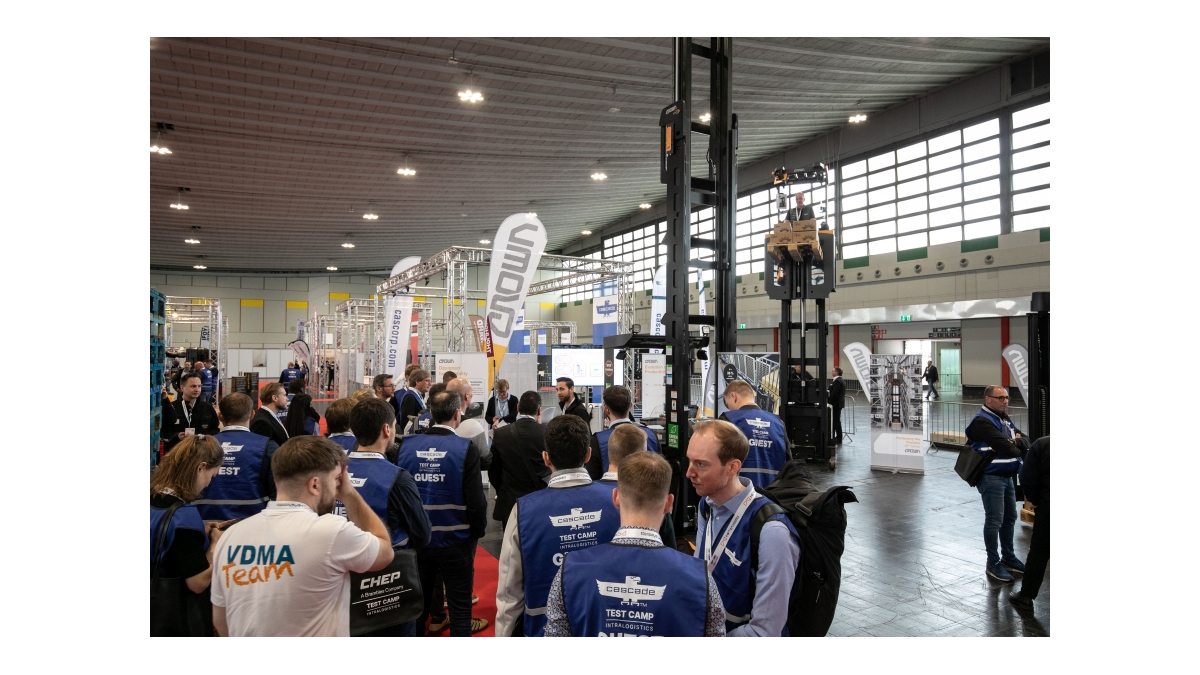 Headerbild TEST CAMP INTRALOGISTICS / Deutscher Materiafluss-Kongress