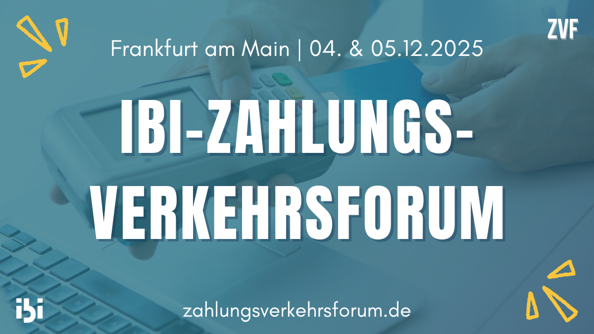 Headerbild ibi-Zahlungsverkehrsforum 2025