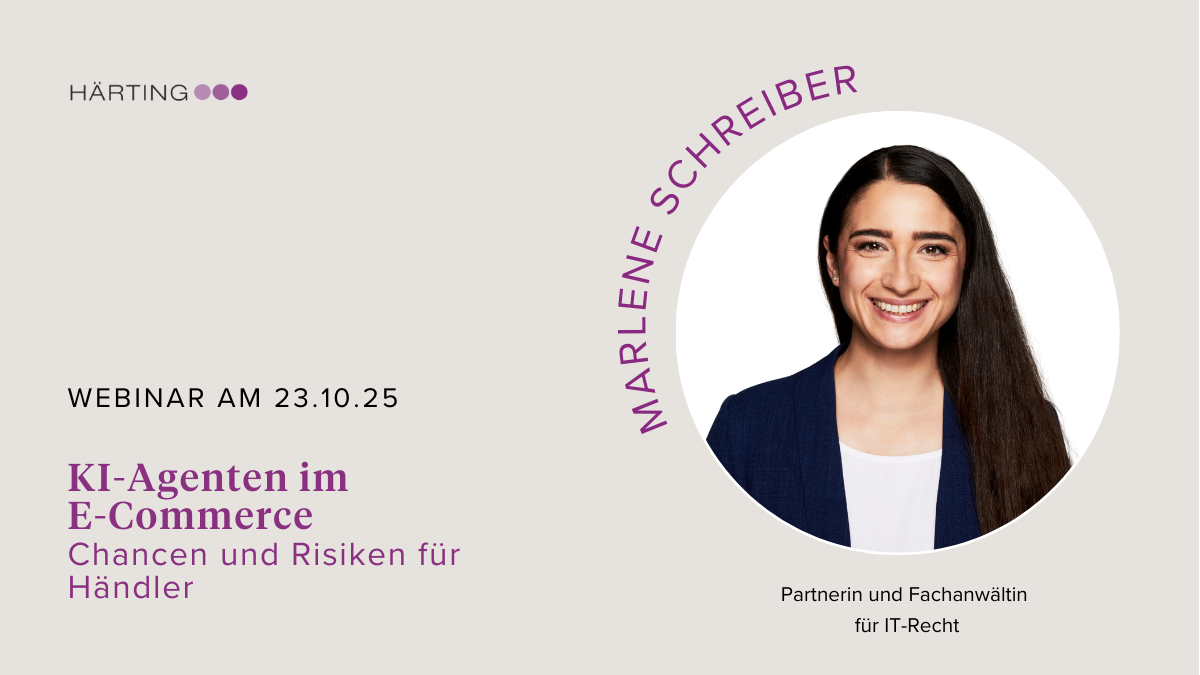 Headerbild HÄRTING: KI-Agenten im E-Commerce