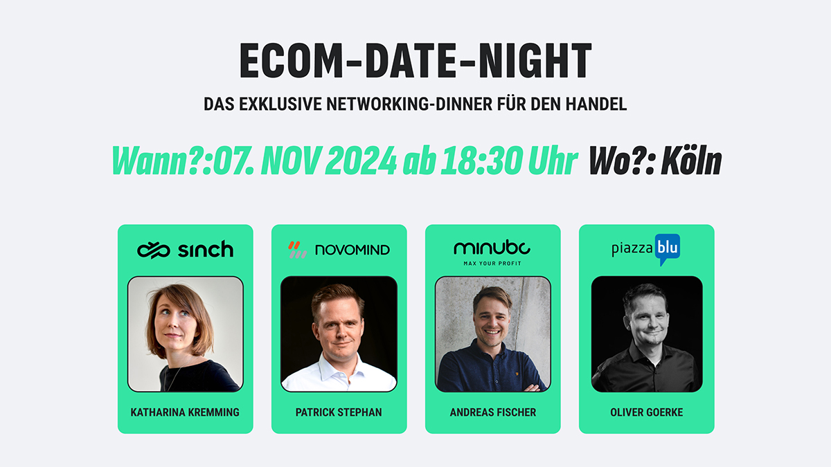 Headerbild minubo: ECom-Date-Night in Köln