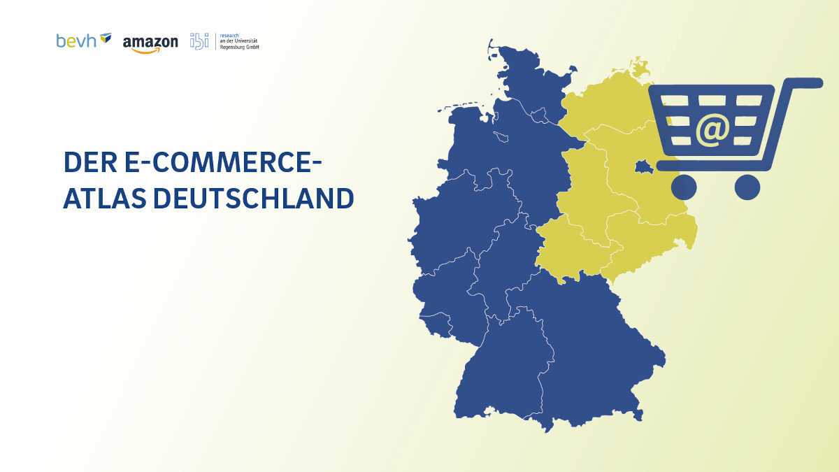Headerbild Vermessung des Onlinehandels: Vorstellung des deutschen E-Commerce-Atlas – ein Vergleich zwischen Ost und West