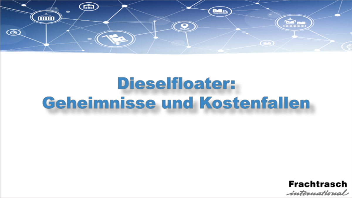Headerbild Live-Meeting: "Dieselfloater: Geheimnisse und Kostenfallen"