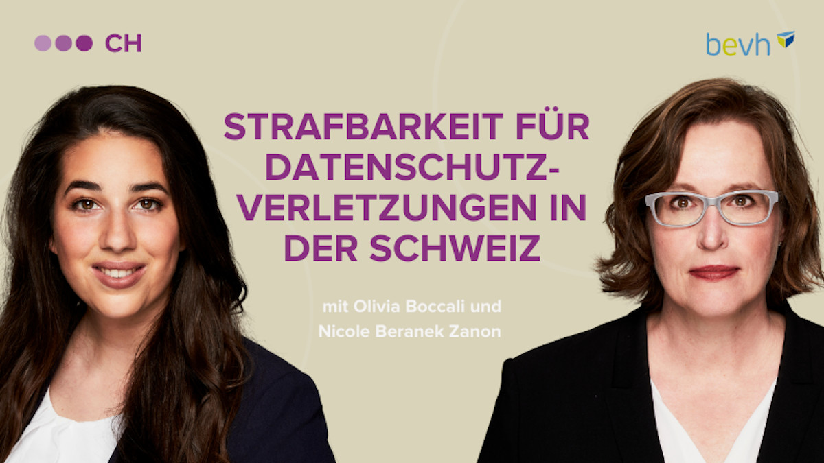 Headerbild Strafbarkeit von Online-Shop-Chefs für Datenschutzverletzungen in der Schweiz