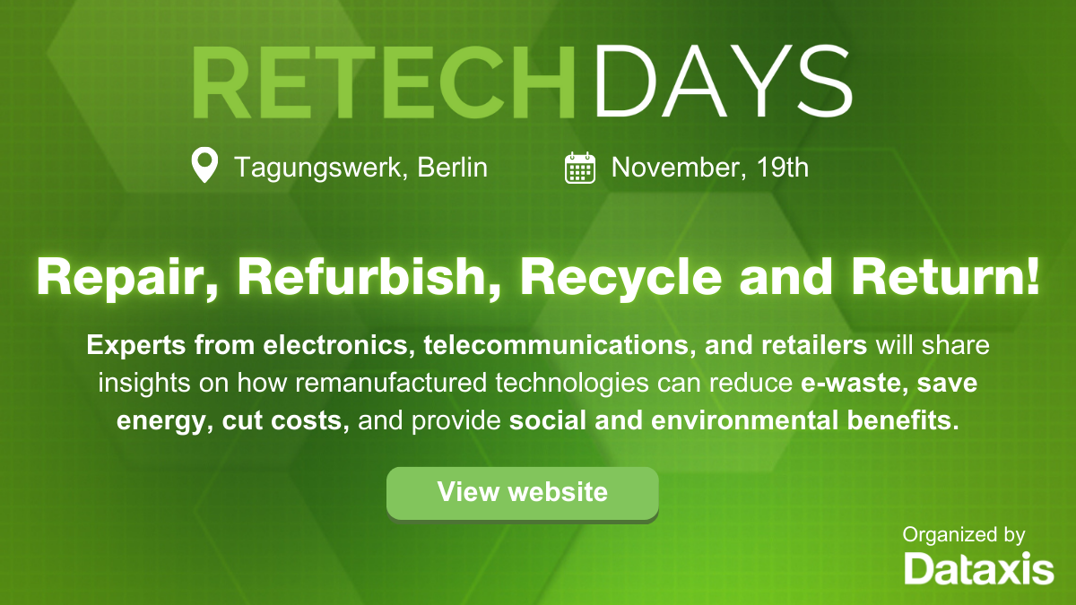 Headerbild Retech Day Europe: Berlin