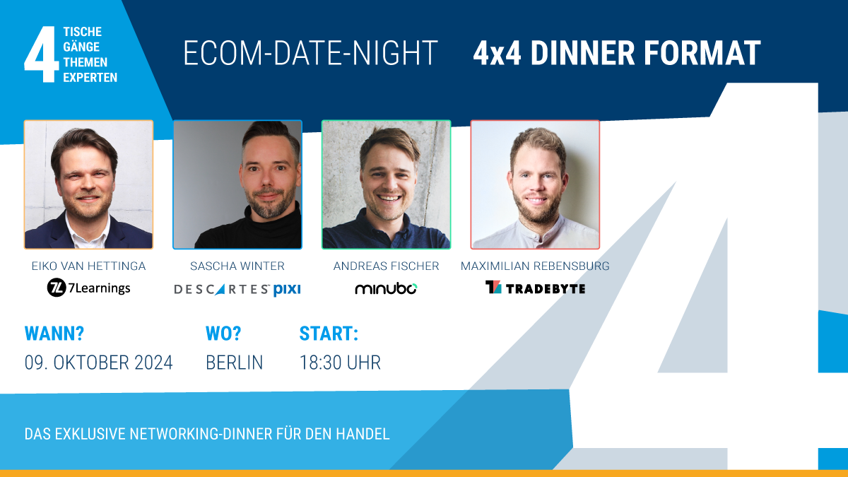 Headerbild minubo: ECom-Date-Night in Berlin